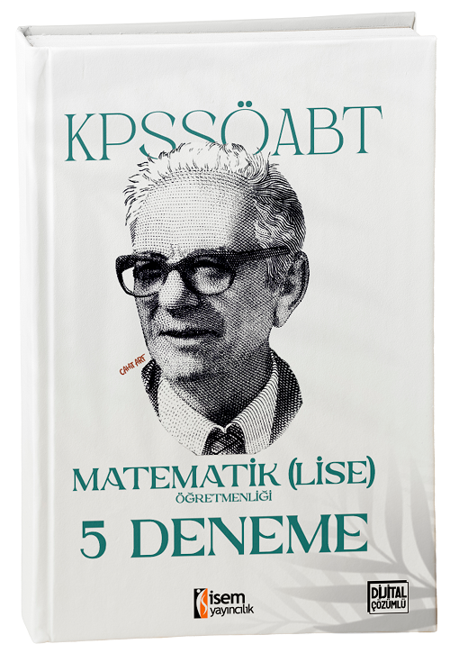 İsem ÖABT Lise Matematik Öğretmenliği 5 Deneme Çözümlü İsem Yayıncılık