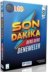 Yanıt 8. Sınıf LGS Tüm Dersler Son Dakika Ders Ders Denemeleri Yanıt Yayınları