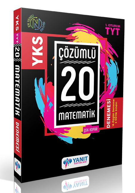 Yanıt YKS TYT Matematik 20 Deneme Çözümlü Yanıt Yayınları