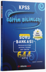 Dijital Hoca KPSS Eğitim Bilimleri Program Geliştirme, Sınıf, Materyal Soru Bankası Video Çözümlü - Bülent Odabaşı Dijital Hoca Akademi