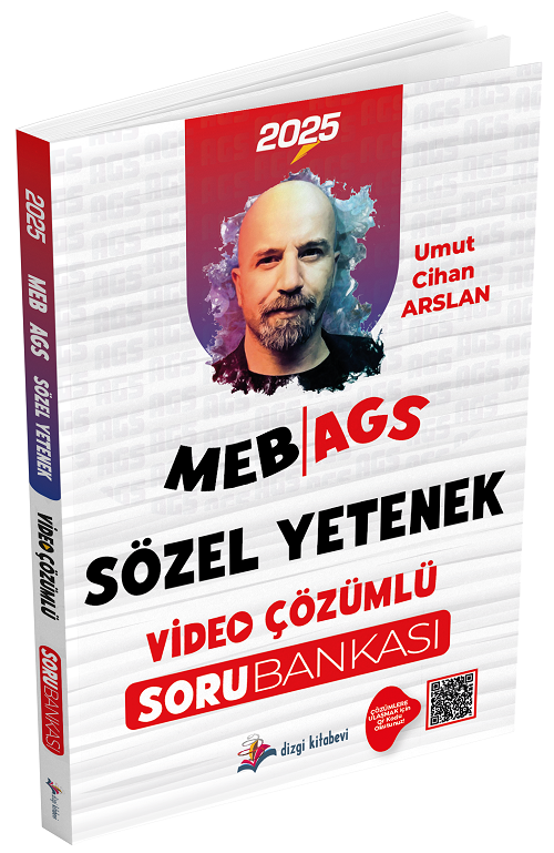 Dizgi Kitap 2025 MEB-AGS Sözel Yetenek Soru Bankası Çözümlü - Umut Cihan Arslan Dizgi Kitap