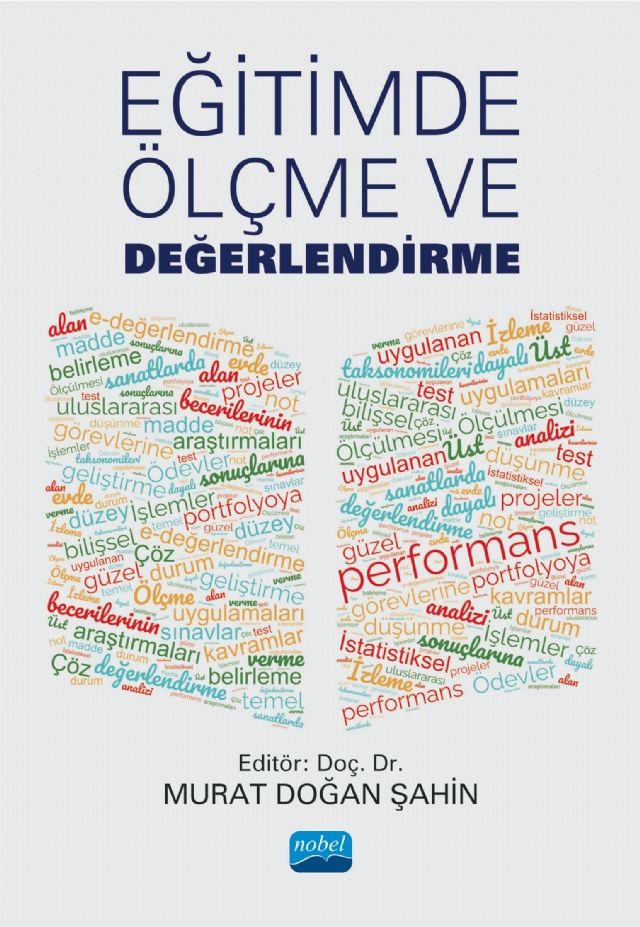 Nobel Eğitimde Ölçme ve Değerlendirme - Murat Doğan Şahin Nobel Akademi Yayınları