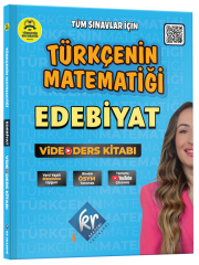 KR Akademi YKS TYT AYT KPSS Türkçenin Matematiği Edebiyat Video Ders Kitabı - Gamze Özdin KR Akademi Yayınları