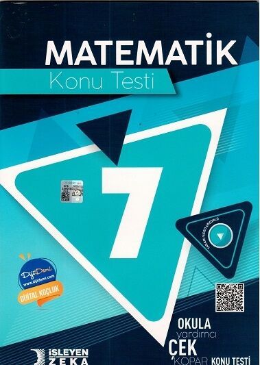 İşleyen Zeka 7. Sınıf Matematik Konu Testi Video Çözümlü İşleyen Zeka Yayınları