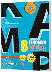 Gama 8. Sınıf Tüm Dersler 2. Dönem Fenomen Kamp Kitabı 2 Soru Bankası Gama Yayınları