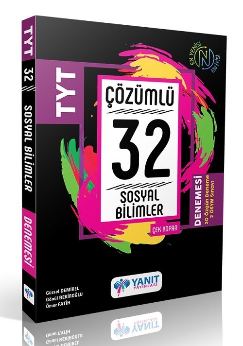 Yanıt YKS TYT Sosyal Bilimler 32 Deneme Çözümlü Yanıt Yayınları