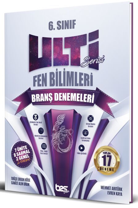 Bes Yayınları 6. Sınıf Fen Bilimleri Ulti 17 Deneme Bes Yayınları