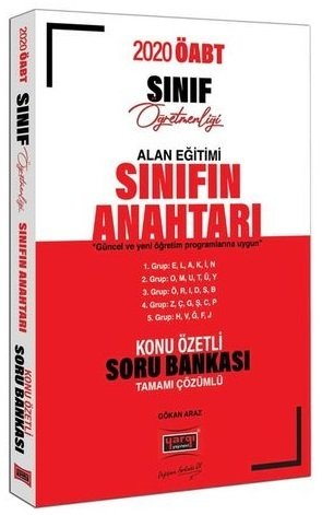 Yargı 2020 ÖABT Sınıf Öğretmenliği Alan Eğitimi Sınıfın Anahtarı Konu Özetli Soru Bankası Çözümlü Yargı Yayınları