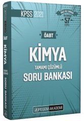 Pegem 2021 ÖABT Kimya Öğretmenliği Soru Bankası Çözümlü Pegem Akademi Yayınları