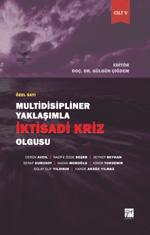 Gazi Kitabevi Multidisipliner Yaklaşımla İktisadi Kriz Olgusu Cilt 5 - Gülgün Çiğdem Gazi Kitabevi