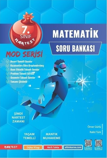 Nartest 7. Sınıf Matematik Mod Serisi Soru Bankası Nartest Yayınları