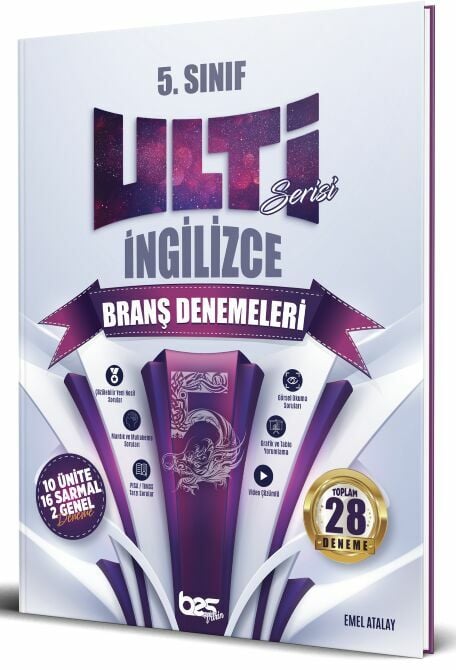 Bes Yayınları 5. Sınıf İngilizce Ulti 28 Deneme Bes Yayınları