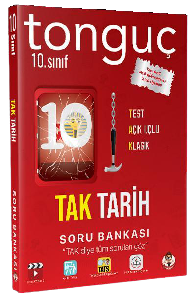 Tonguç 10. Sınıf TAK Tarih Soru Bankası Tonguç Akademi