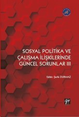 Gazi Kitabevi Sosyal Politika ve Çalışma İlişkilerinde Güncel Sorunlar 3 - Şerife Durmaz Gazi Kitabevi