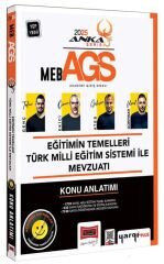 Yargı 2025 MEB-AGS Eğitimin Temelleri ve Türk Milli Eğitim Sistemi ile Mevzuatı Konu Anlatımı Anka Serisi Yargı Yayınları