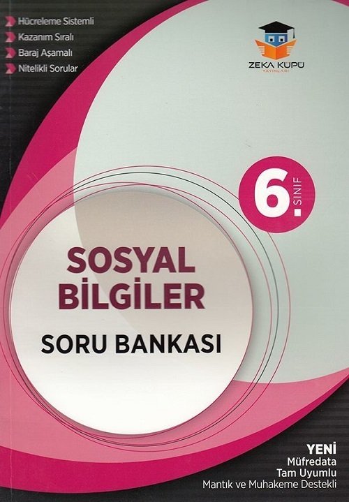 Zeka Küpü 6. Sınıf Sosyal Bilgiler Soru Bankası Zeka Küpü Yayınları