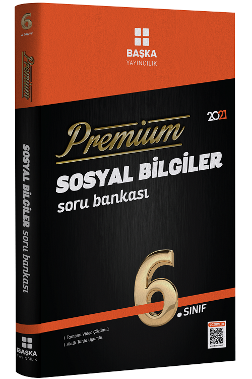 Başka 2021 6. Sınıf Sosyal Bilgiler Premium Soru Bankası Başka Yayınları