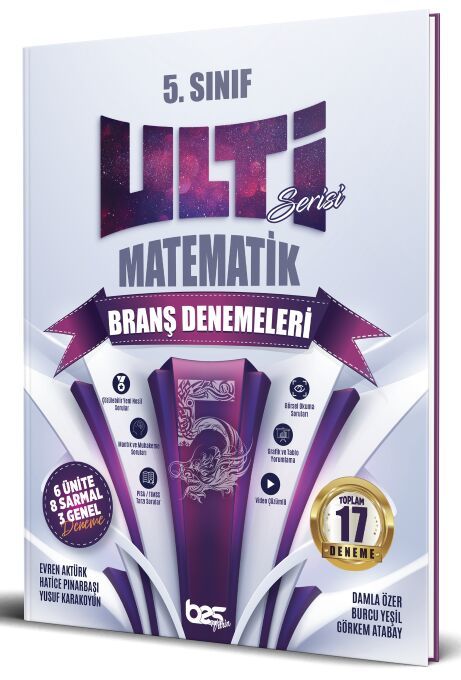 Bes Yayınları 5. Sınıf Matematik Ulti 17 Deneme Bes Yayınları