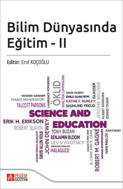 Pegem Bilim Dünyasında Eğitim 2 - Erol Koçoğlu Pegem Akademi Yayınları