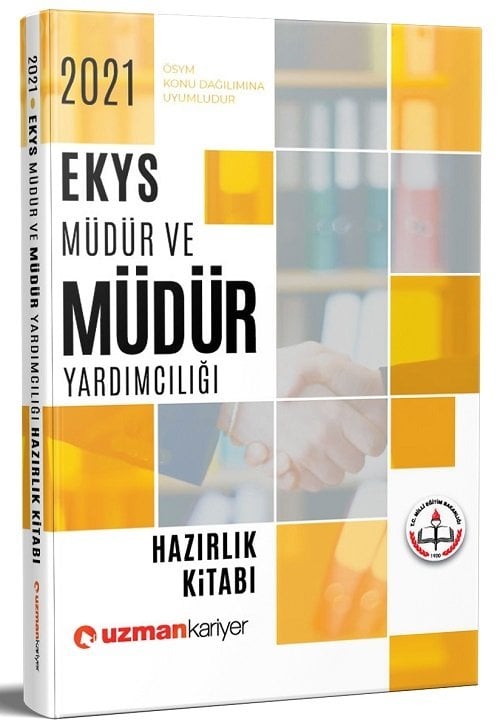 SÜPER FİYAT - Uzman Kariyer 2021 MEB EKYS Müdür ve Yardımcılığı Konu Anlatımlı Hazırlık Kitabı Uzman Kariyer Yayınları