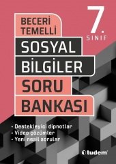 Tudem 7. Sınıf Sosyal Bilgiler Beceri Temelli Soru Bankası Tudem Yayınları