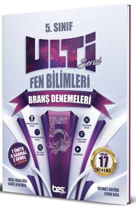 Bes Yayınları 5. Sınıf Fen Bilimleri Ulti 17 Deneme Bes Yayınları