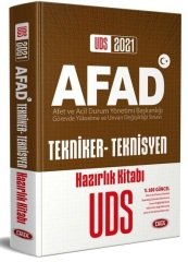 Data 2021 GYS AFAD Tekniker-Teknisyen Hazırlık Kitabı Görevde Yükselme Data Yayınları