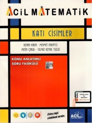 Acil YKS Acil Matematik Katı Cisimler Acil Yayınları