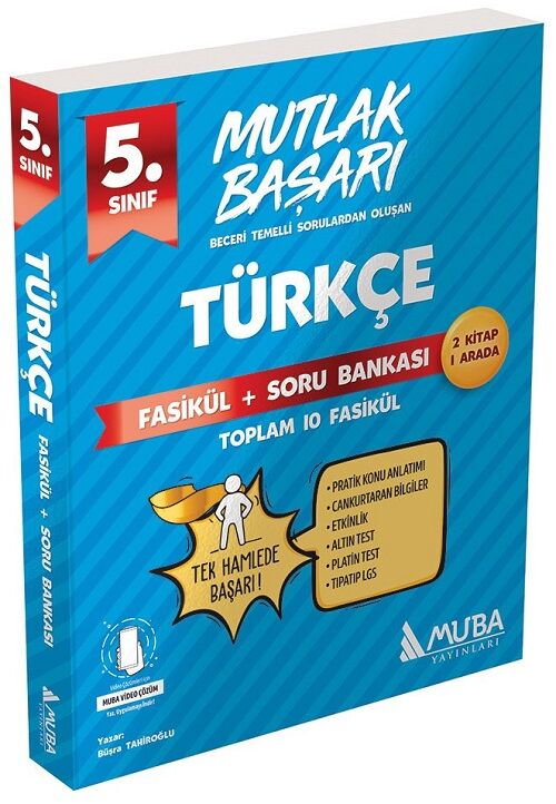 Muba 5. Sınıf Türkçe Mutlak Başarı Fasikül+Soru Bankası Muba Yayınları