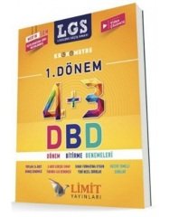 Limit 8. Sınıf LGS 1. Dönem 4+3 Deneme Bitirme Denemeleri  Video Çözümlü Limit Yayınları