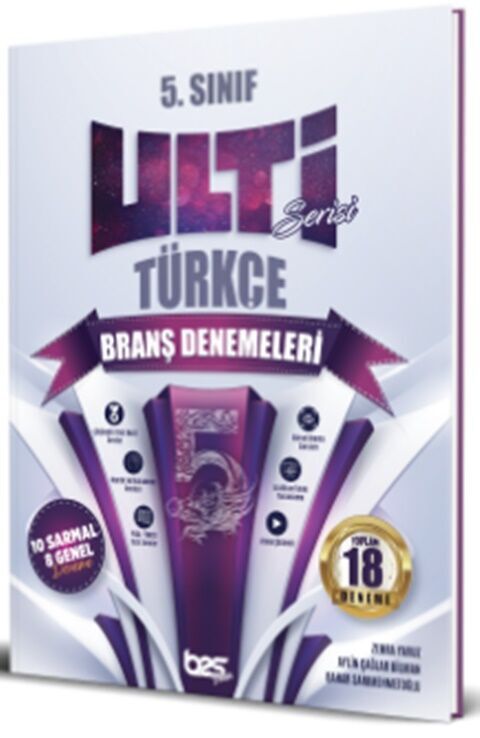 Bes Yayınları 5. Sınıf Türkçe Ulti 18 Deneme Bes Yayınları