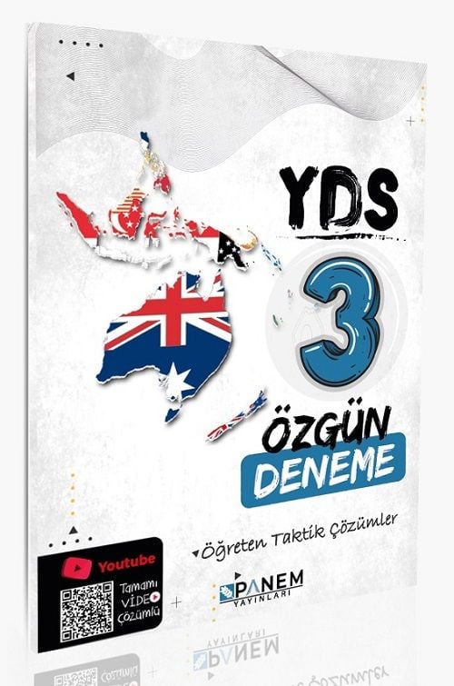 Panem YDS Özgün 3 Deneme Video Çözümlü Panem Yayınları