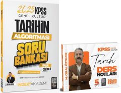 Retro + İndeks 2025 KPSS Tarih 5Yüz Ders Notları + Soru Bankası 2 li Set - Mehmet Celal Özyıldız Retro + İndeks Akademi Yayıncılık