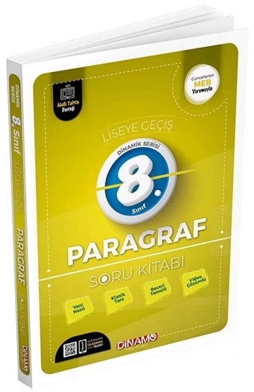 Dinamo 8. Sınıf Paragraf Dinamik Soru Bankası Dinamo Yayınları