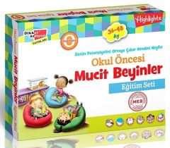 Dikkat Atölyesi 36-48 Ay Okul Öncesi Mucit Beyinler Eğitim Seti Dikkat Atölyesi Yayınları