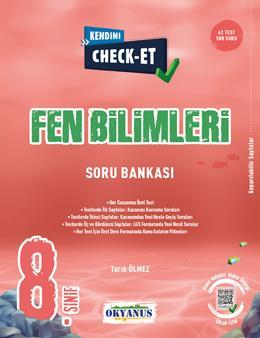 Okyanus 8. Sınıf Fen Bilimleri Kendini Check-Et Soru Bankası Okyanus Yayınları