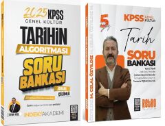 Retro + İndeks 2025 KPSS Tarih 5Yüz Soru Bankası 2 li Set - Mehmet Celal Özyıldız Retro + İndeks Akademi Yayıncılık