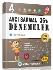 Mutlu 4. Sınıf Tüm Dersler Sarmal Avcı 36 Deneme Video Çözümlü Mutlu Yayınları