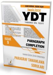 Pelikan YDT İngilizce Paragraph Completion Issue-9 Pelikan Yayınları