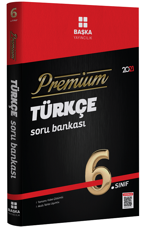 Başka 2021 6. Sınıf Türkçe Premium Soru Bankası Başka Yayınları