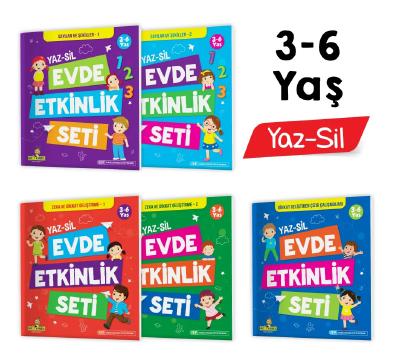 Yükselen Zeka 3-6 Yaş Evde Etkinlik Seti Zeka Yayınları