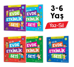 Yükselen Zeka 3-6 Yaş Evde Etkinlik Seti Zeka Yayınları