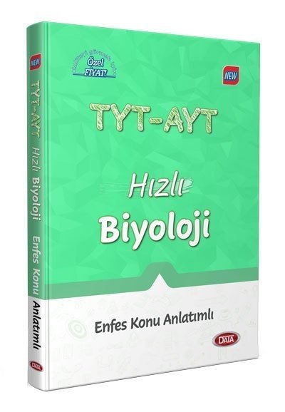 Data YKS TYT AYT Hızlı Biyoloji Enfes Konu Anlatımı Data Yayınları