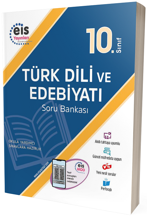 Eis Yayınları 10. Sınıf Türk Dili ve Edebiyat Soru Bankası Eis Yayınları