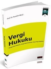 Savaş 2024 Vergi Hukuku 56. Baskı - Nurettin Bilici Savaş Yayınları