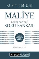 Pegem 2019 KPSS A Optimus Maliye Soru Bankası Çözümlü Pegem Akademi Yayınları