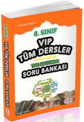 SÜPER FİYAT - Editör 8. Sınıf LGS (TEOG) VIP Tüm Dersler Soru Bankası Editör Yayınları