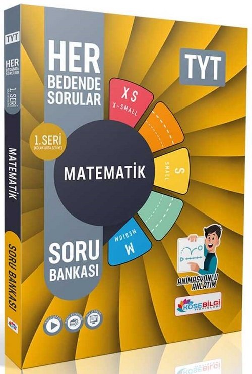 Köşebilgi YKS TYT Matematik Her Bedende Soru Bankası 1. Seri Köşebilgi Yayınları