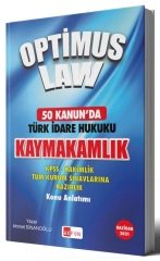 Akfon 2021 Kaymakamlık Optimus Law 50 Kanunda Türk İdare Hukuku Konu Anlatımlı Soru Bankası Çözümlü - Ahmet Sinanoğlu Akfon Yayınları