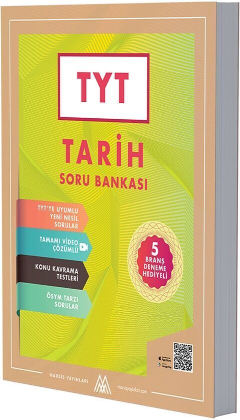 Marsis YKS TYT Tarih Soru Bankası Marsis Yayınları